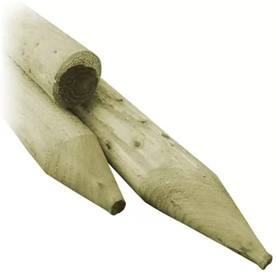 Telített hegyezett cölöp Ø40mm