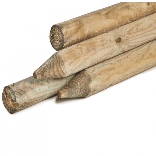 Telített hegyezett cölöp Ø70mm